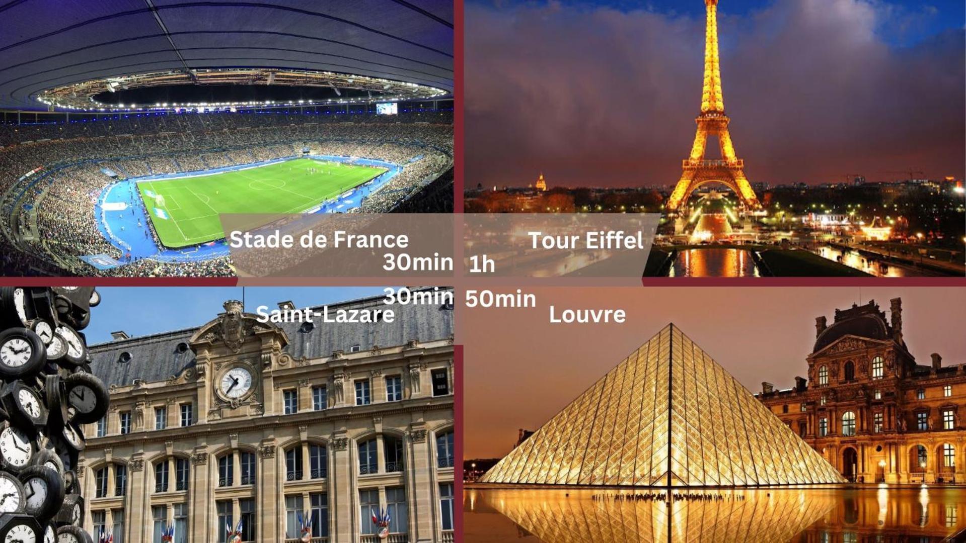 Destiny Appart' Paris -Beauvais-Orly- Podcasts- Stade De France Stains Bagian luar foto